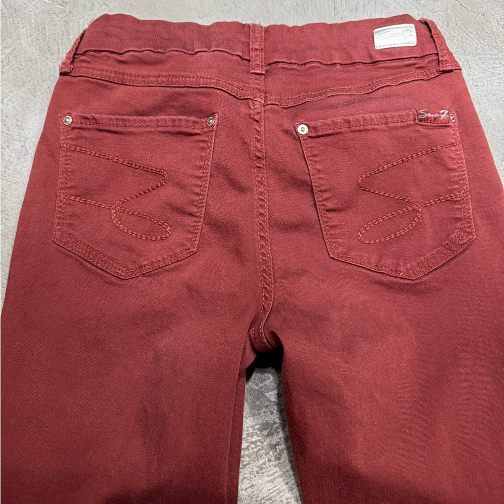 Seven jeans chinos. Rust colored size 6.